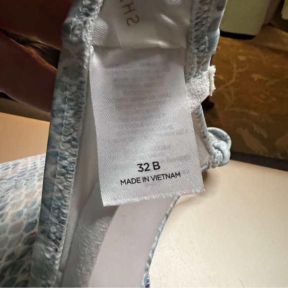 Shade & Shore Blue & White Snake Print Bikini - Picture 8 of 10